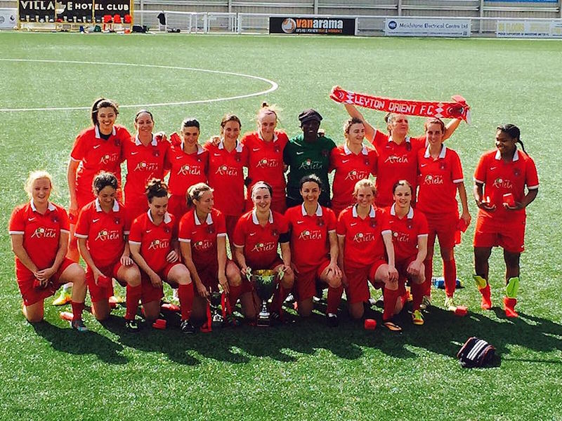 Treble winning team in 2016/17