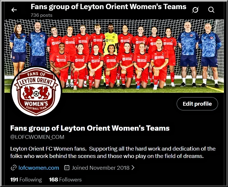 @LOFCWOMEN_COM profile on X'