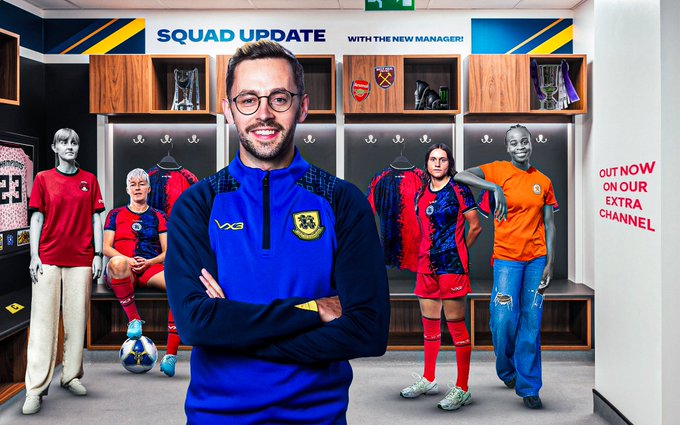 Dom Edwards at Hashtag Utd women