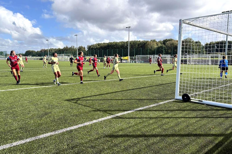 FA Cup action at Dussindale and Hellesdon Rovers