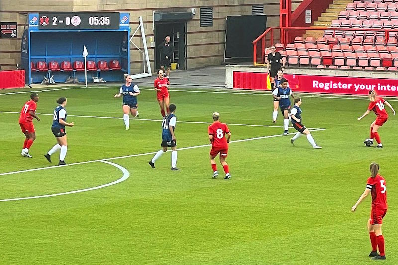five minutes in and 2:0 at Brisbane Road