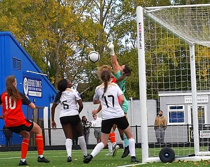 Luton's Ellie Sargeant hits the winner against South London