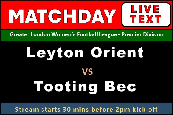 AFC Leyton live text banner