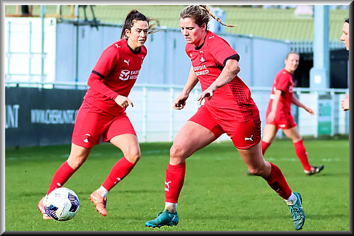 Steph McCaffrey and Flo Gamby - both on the scoresheet again.