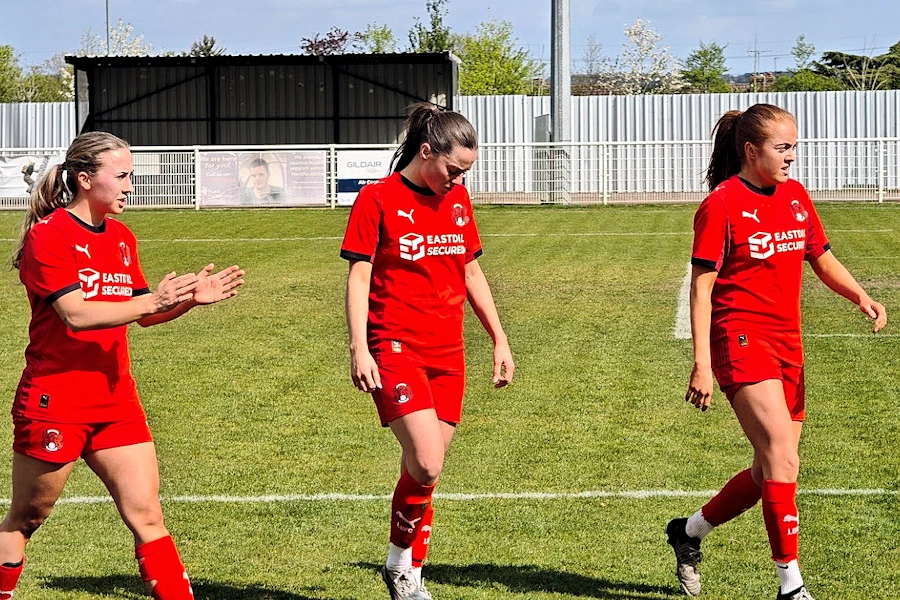 Wiki Fronc, Maddie Biggs and Georgia Griffin, too much for any Premier division teams so far!