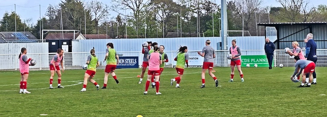 Here's a shout-out for the rock solid defence of Esme, Hayley, Flo and Lola. The rock on which all is built.