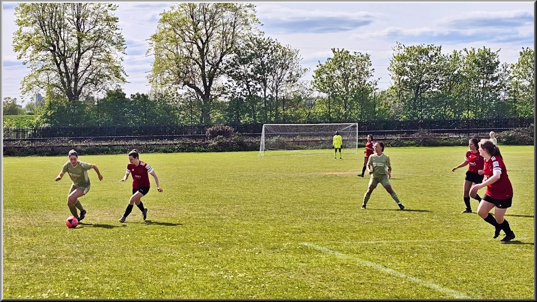 Bria Abbiati showed plenty of quality and bagged her first Orient goal