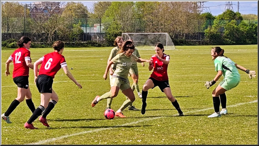 Accies surrounding Steph McCaffrey