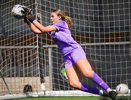 Teen keeper Freya Faulkner
