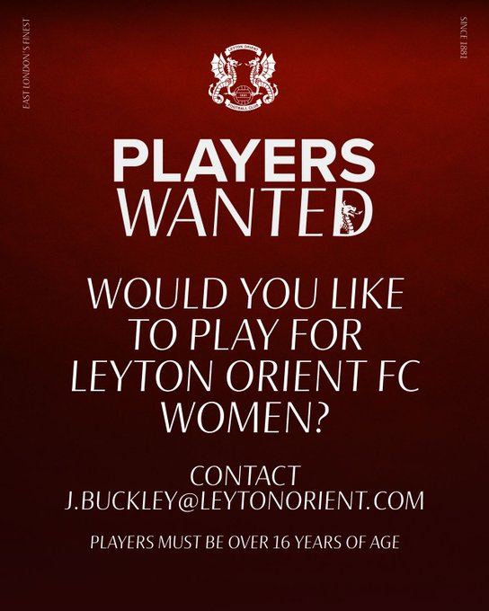 Leyton Orient vs Hertford Town
