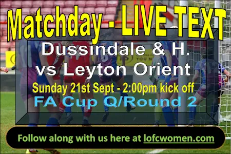 Live text banner for Dussindale