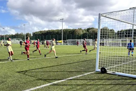 the ladies playing at Dussindale and Hellesdon Rover
