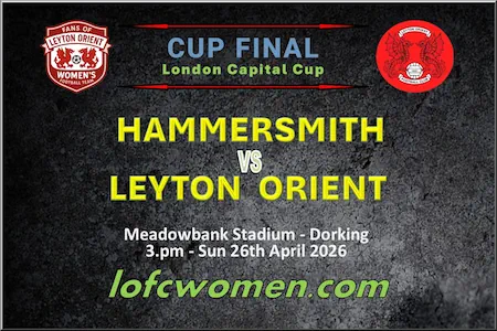 Banner ad for Cup Final preview
